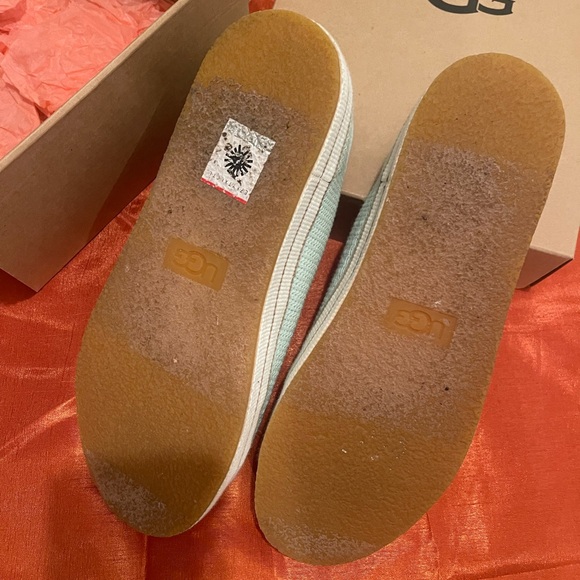Ugg slip ons size 8 like new worn once - Picture 2 of 3